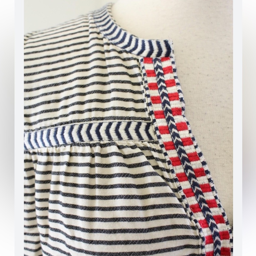 J. Crew Embroidered Pheasant Top - Picture 5 of 9